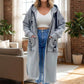 📢📢50 % de réduction !!! et livraison gratuite aujourd'hui 🎉💃Manteau sweat-shirt à capuche oversize pour femme