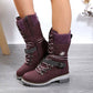🔥Dernier jour: -60%⏰👢Bottes de neige étanches pour femme jusqu'aux genoux🎁