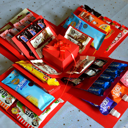 🔥50K+ VENDU!🎉🎁Coffret cadeau surprise Explosion