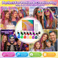 🥳💞 +45 000 vendues🔥50 % DE RÉDUCTION🎨Kit Craies Capillaires – 12 Couleurs Éclatantes, Lavable & Applicateur Facile pour Fêtes & Photos🎁