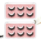 🥳BONNES AFFAIRES 2026🥳💞50 K+ VENDUS !👁️✨Faux cils réutilisables autocollants – pas de colle nécessaire, il suffit d’appuyer et c’est prêt. Boucle naturelle, réutilisables et faciles à retirer. Un véritable atout beauté ! 💕🌸