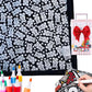 🎨 60% DE RÉDUCTION SOLDE NOËL! ✨ Couverture à Colorier DIY avec Feutres - Tissu Lavable et 10 Feutres Inclus pour Création et Décoration Personnalisée 💖✨