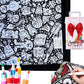 🎨 60% DE RÉDUCTION SOLDE NOËL! ✨ Couverture à Colorier DIY avec Feutres - Tissu Lavable et 10 Feutres Inclus pour Création et Décoration Personnalisée 💖✨