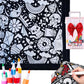 🎨 60% DE RÉDUCTION SOLDE NOËL! ✨ Couverture à Colorier DIY avec Feutres - Tissu Lavable et 10 Feutres Inclus pour Création et Décoration Personnalisée 💖✨