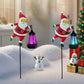 🎅 Soldes de Noël : 70 % de réduction !!🎄🎅Lumière solaire pour jardin en forme de Père Noël