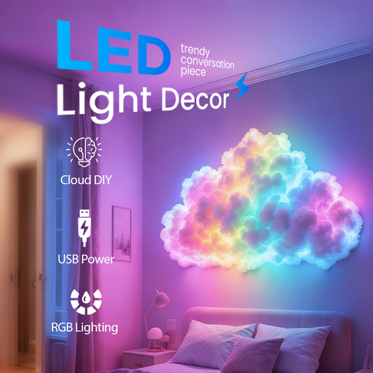 📢📢60% DE RÉDUCTION !!! ✨Lampe décorative LED Thundercloud alimentée par USB🌈☁️