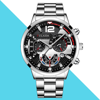 Montre à quartz à aiguille lumineuse