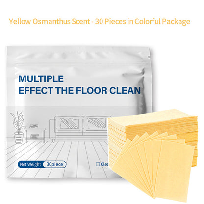 Lot de 30 lingettes multi-usages pour le nettoyage des sol