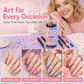 📢2 achetés = 1 offert !! ⏰🎨💅Set de 12 Stylos Nail Art – Double Pointe, Tracé Précis et 24 Couleurs🎁