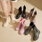 🌧️☔👢Bottes Mi-mollet Imperméables et Antidérapantes à Semelles Épaisses🎁