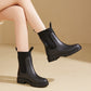 🌧️☔👢Bottes Mi-mollet Imperméables et Antidérapantes à Semelles Épaisses🎁